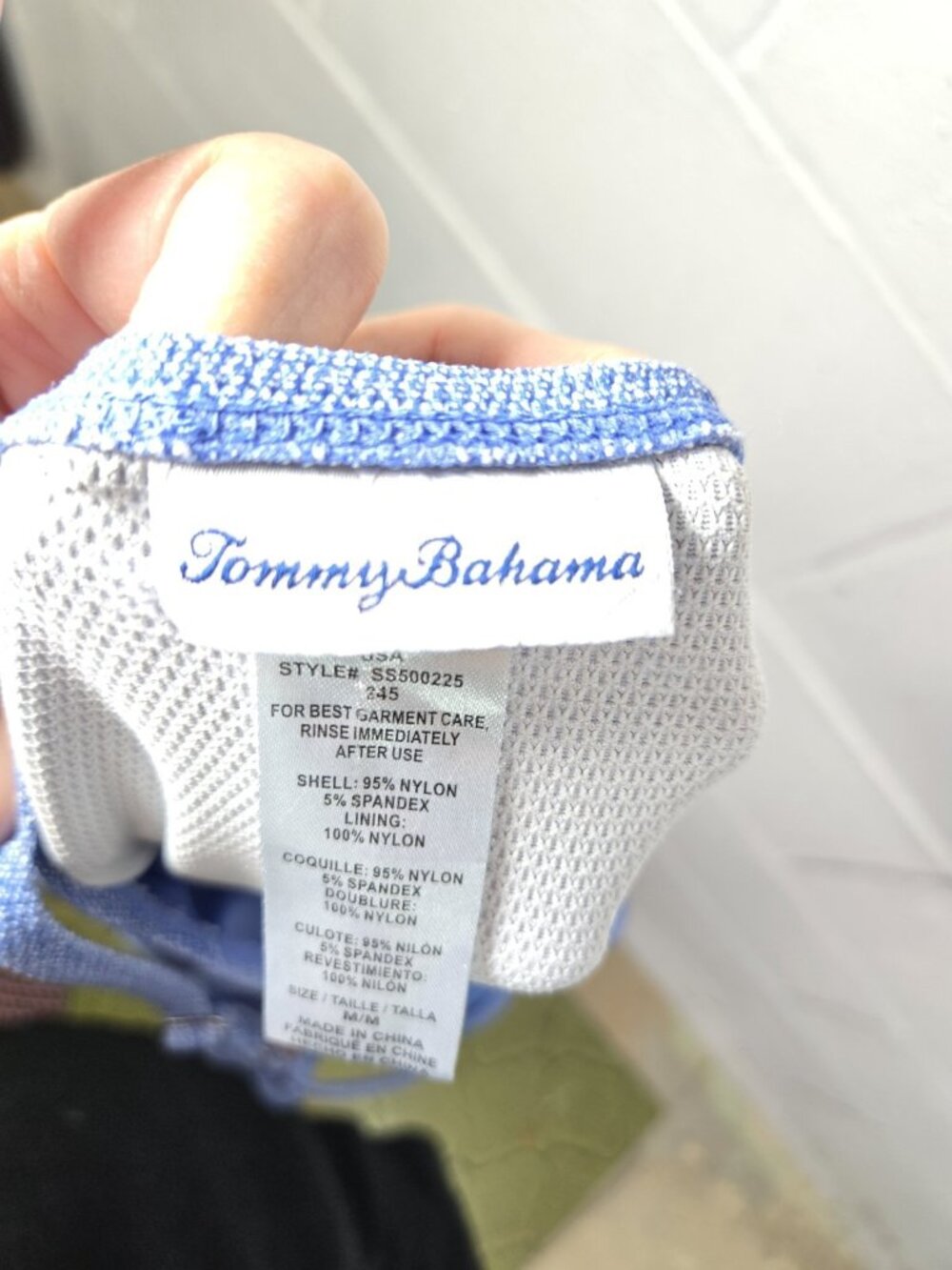 Tommy Bahama Cays Coverup Blue Swim Athletic Hiking Golf Tennis Spa Dress - Picture 9 of 10